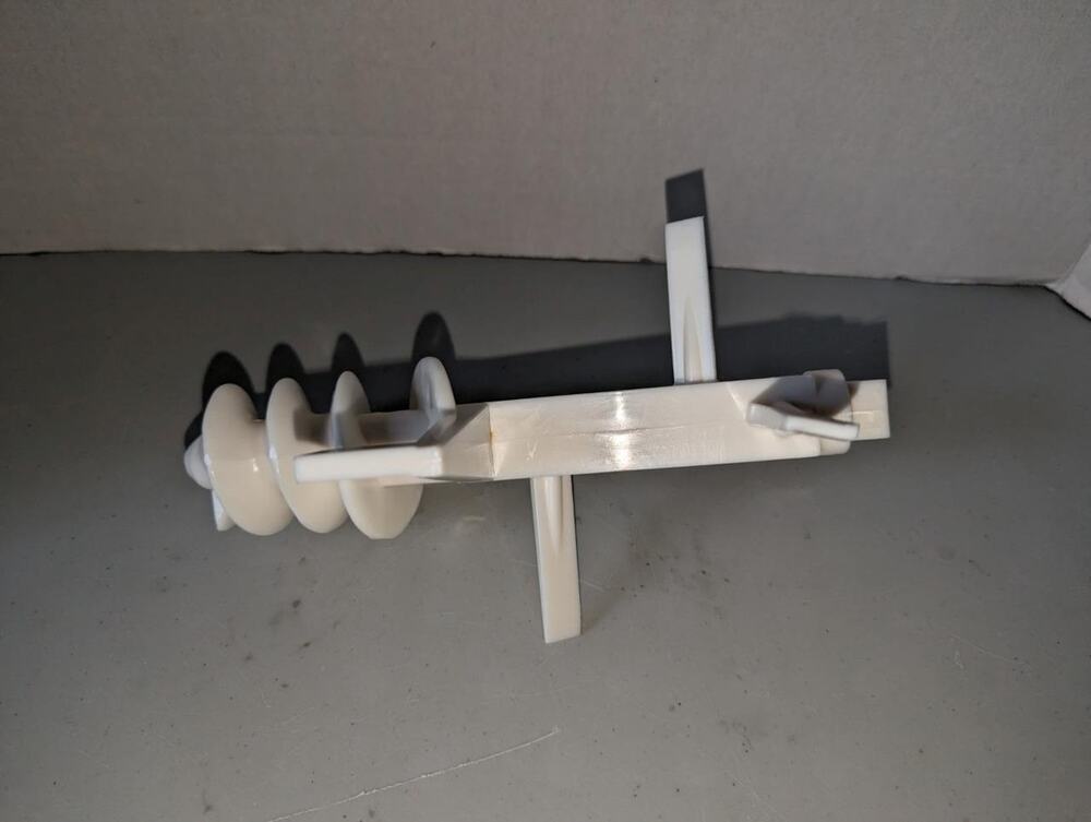 Takka Pasta Machine X1000 Mixing Auger Dough Arm Replacement Part -072304